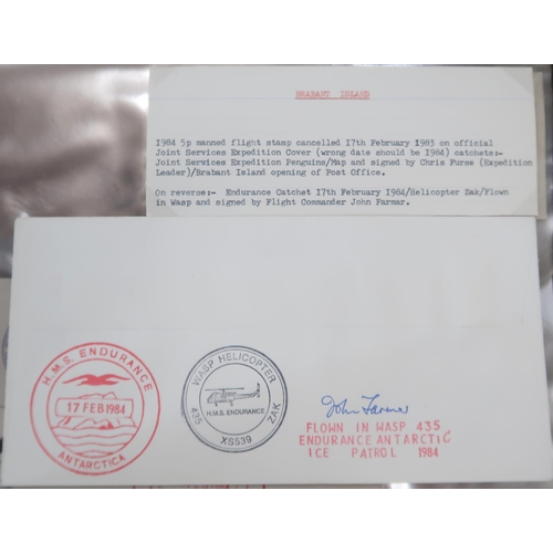 399 - A collection of covers, first day covers from 1969, mint stamps and used stamps with examples from t... 