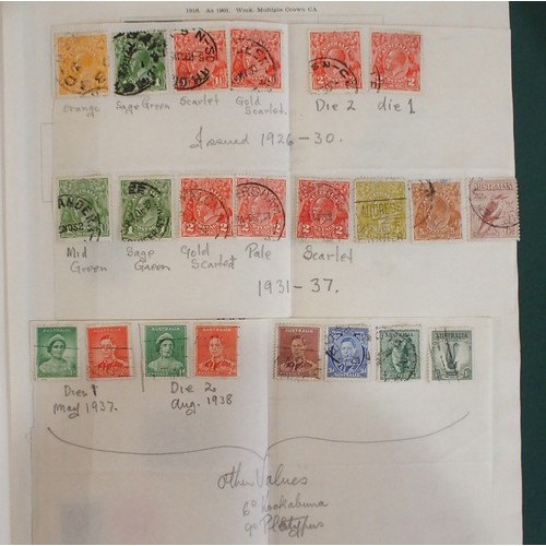 397 - A lot comprising Stanley Gibbons The Ideal Postage Stamp Album Volume 1 and Volume 2 with Great Brit... 