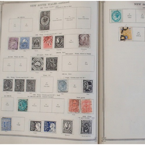 397 - A lot comprising Stanley Gibbons The Ideal Postage Stamp Album Volume 1 and Volume 2 with Great Brit... 