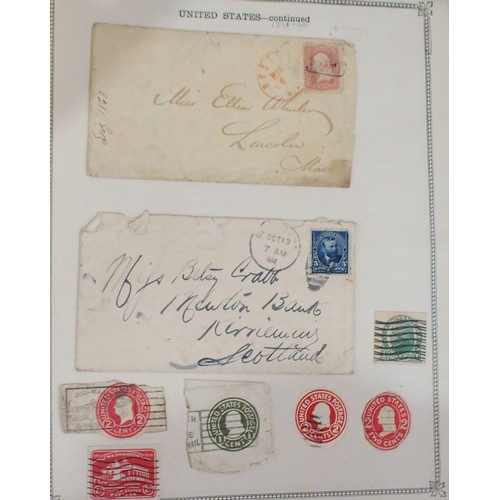 397 - A lot comprising Stanley Gibbons The Ideal Postage Stamp Album Volume 1 and Volume 2 with Great Brit... 