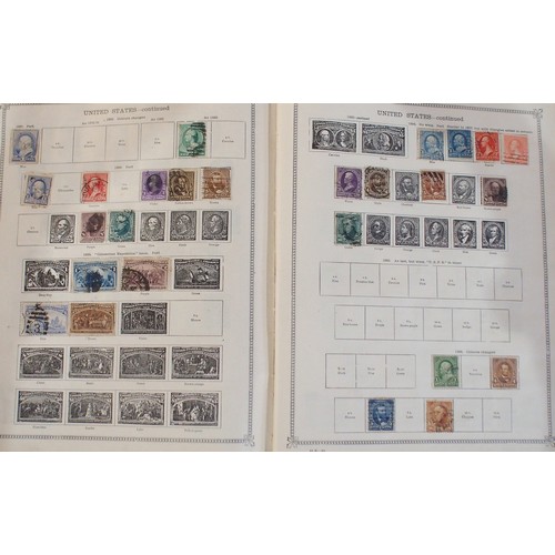 397 - A lot comprising Stanley Gibbons The Ideal Postage Stamp Album Volume 1 and Volume 2 with Great Brit... 