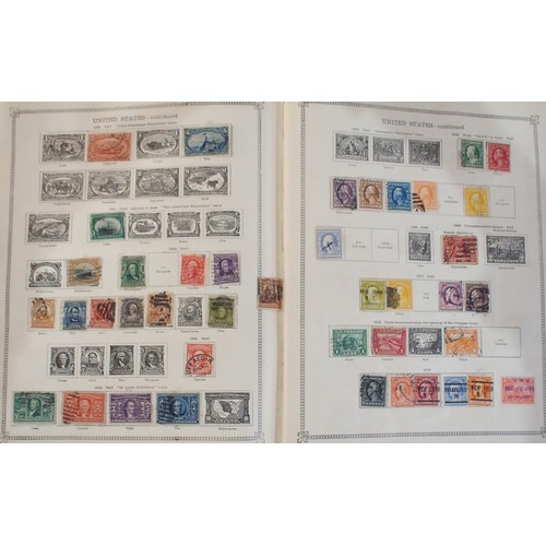 397 - A lot comprising Stanley Gibbons The Ideal Postage Stamp Album Volume 1 and Volume 2 with Great Brit... 