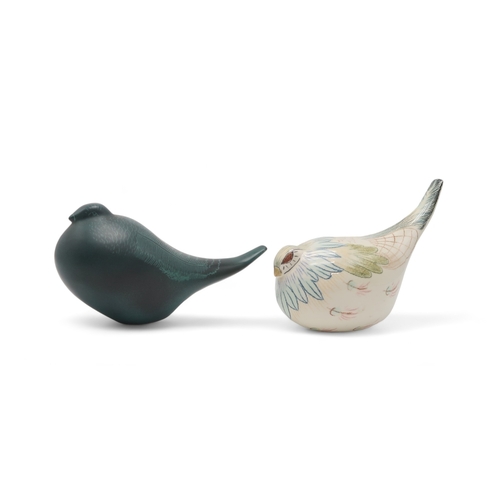 2275 - COLIN MELBOURNE FOR BESWICK A 1950's Dove, model number 1413, the whole glazed in dark green with fe... 