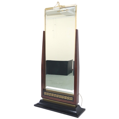 A LATE 20TH CENTURY VERSACE DOUBLE SIDED DRESSING ROOM MIRROR one side ...