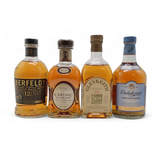 2695F - GLEN KEITH 1983Speyside Single Malt Scotch Whisky 70cl  43% LD30406ABERFELDY Highland Single Malt Sc... 