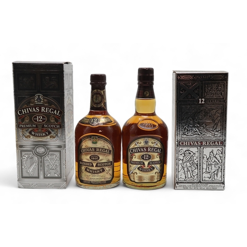 2695K - CHIVAS REGAL Blende Scotch Whisky 12 Years Old 75cl 40% vol (2)