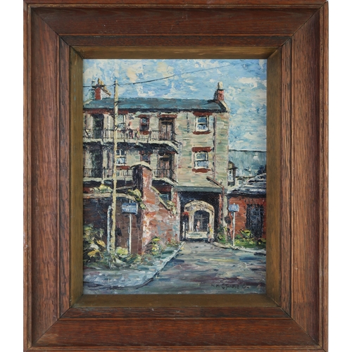 2954 - NORMAN STORRIE (SCOTTISH CONTEMPORARY)HELENSBURGH Oil on board, signed lower right, dated (19)8... 