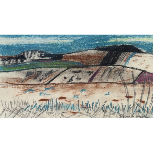 2987 - DAVID MACLEOD MARTIN RSW RGI SSA (SCOTTISH 1922-2018)LANDSCAPE STUDY IIPastel, signed lower right, d... 