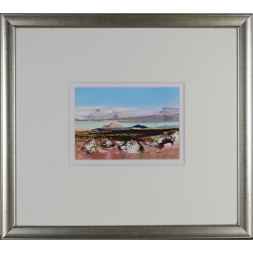 2998 - TOM HOVELL SHANKS RSW RGI PAI (SCOTTISH 1921-2020)RANNOCH MOOR Watercolour, signed lower right, 12.5... 