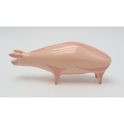 2287 - COLIN MELBOURNE FOR BESWICKA 1950's model of a pig, model 1473 in two tone pink colourway, with styl... 