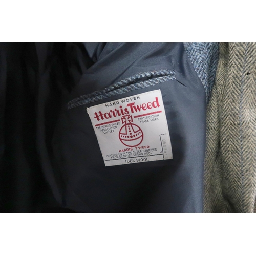 70K - A lot of twenty four assorted gents sports coats, blazers and suit jackets to include Harris Tweed e... 