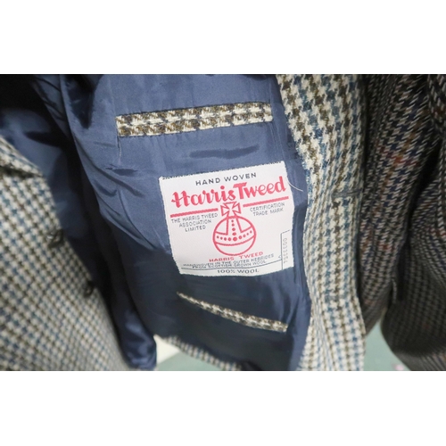 70K - A lot of twenty four assorted gents sports coats, blazers and suit jackets to include Harris Tweed e... 