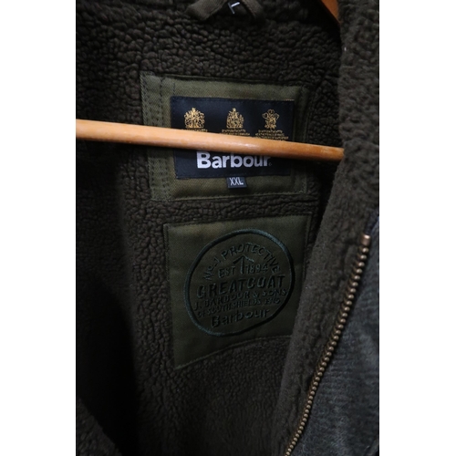 70L - A lot of four gents Barbour waxed canvas jackets/coats and a Blue Riband waxed canvas coat (5)