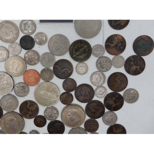 305 - A lot comprising various Great Britain coins with George III and Victoria examples 