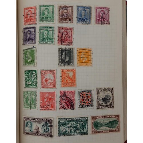 315 - The F.G. Cadet Album a worldwide stamps used and hinged  