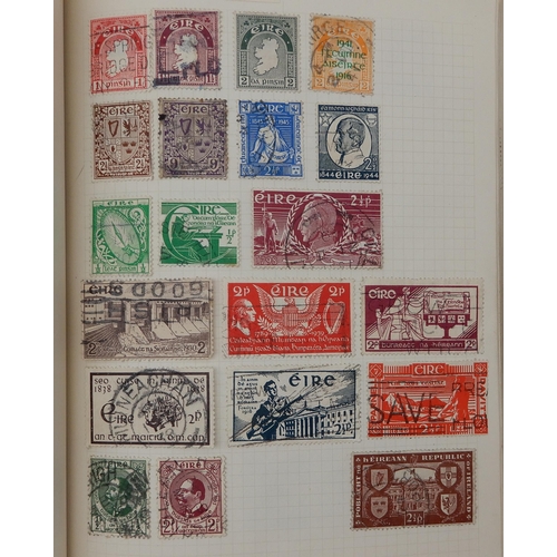 315 - The F.G. Cadet Album a worldwide stamps used and hinged  