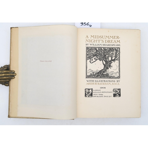 356 - Rackham, Arthur (illus.) A Midsummer Night's Dream by William ShakespeareHeinemann, London, 1908, fi... 