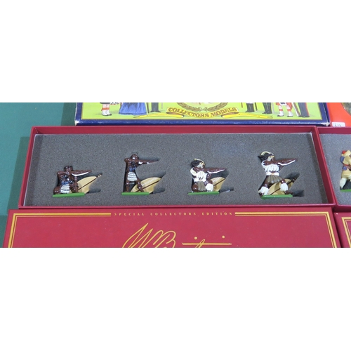 400 - Assorted boxed sets of Britains hand-painted metal model soldiers, to include a Special Collectors' ... 