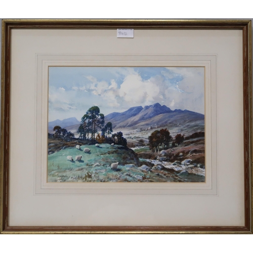 914 - TOM CAMPBELL (SCOTTISH 1865-1943) SUMMERTIME Watercolour, signed lower left, 26 x 35cm&nbs... 