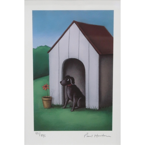 941 - PAUL HORTON (ENGLISH b.1958) IN MY LIFE (PORTFOLIO) Glicee, signed lower right, numbered 8... 