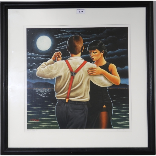 979 - GRAHAM MCKEAN (SCOTTISH b.1962) DANCING IN THE MOONLIGHT Print multiple, signed lower righ... 