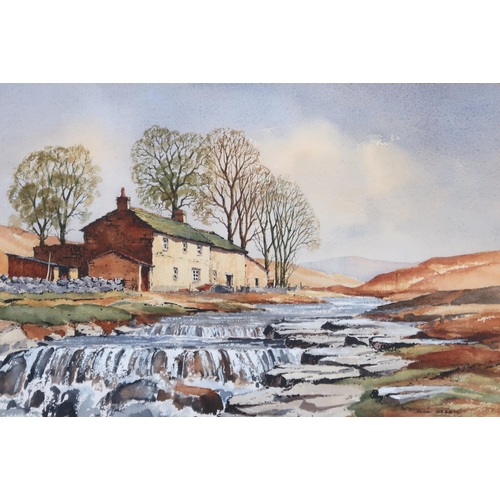 933C - JACK GREEN (SCOTTISH 20th CENTURY) DEEPDALE Watercolour, signed lower right, 28.5 x 41cm&n... 