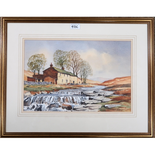 933C - JACK GREEN (SCOTTISH 20th CENTURY) DEEPDALE Watercolour, signed lower right, 28.5 x 41cm&n... 