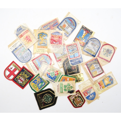 334 - A collection of vintage pin badges, to include Beatles and Monkees examples, together with a further... 