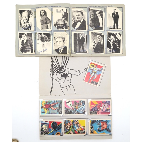 351 - A collection of vintage bubble gum cards, to include the 1965 Rolling Stones series by A. & B.C.... 