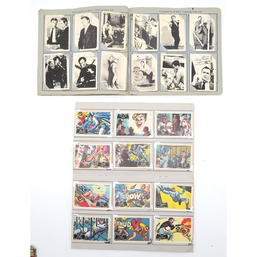 351 - A collection of vintage bubble gum cards, to include the 1965 Rolling Stones series by A. & B.C.... 