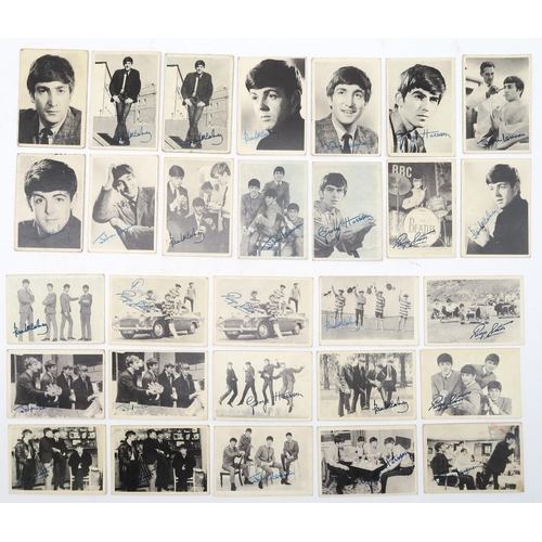 351 - A collection of vintage bubble gum cards, to include the 1965 Rolling Stones series by A. & B.C.... 