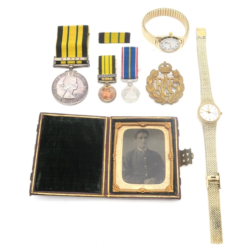 361 - An Elizabeth II Africa General Service Medal with Kenya clasp awarded to 2760885 L.A.C. D.G. McCorki... 