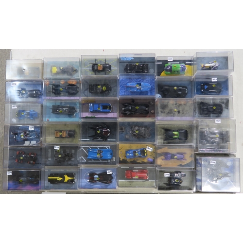 400 - A quantity of DC Comics Batman Automobilia model vehicles produced by Eaglemoss Collections, with ac... 