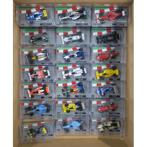 401 - A large quantity of Formula 1: The Car Collection model vehicles, produced by Panini Collections, wi... 