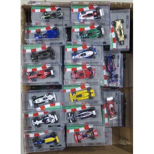 401 - A large quantity of Formula 1: The Car Collection model vehicles, produced by Panini Collections, wi... 