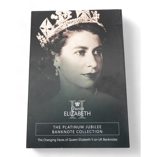 285B - Queen Elizabeth II The Platinum Jubilee Banknote Collection including 2022 The Unissued Fifty Pence ... 