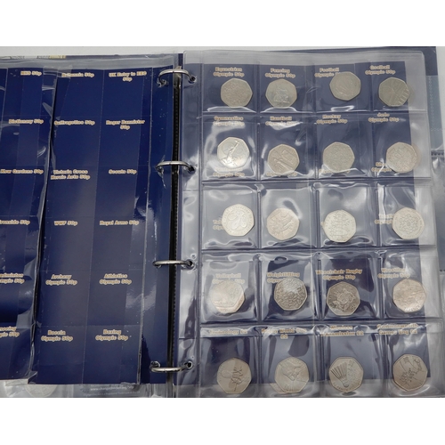 289 - Elizabeth II (1952-2022) Commemorative coins with various 50 pence sets to include Star Wars,  Hercu... 