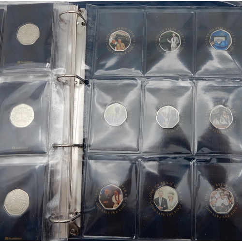 289 - Elizabeth II (1952-2022) Commemorative coins with various 50 pence sets to include Star Wars,  Hercu... 