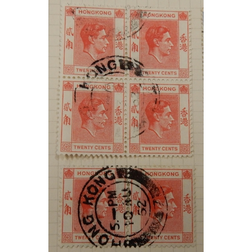 296 - A lot comprising The Improved Stamp Album SG containing a worldwide collection together with a stock... 