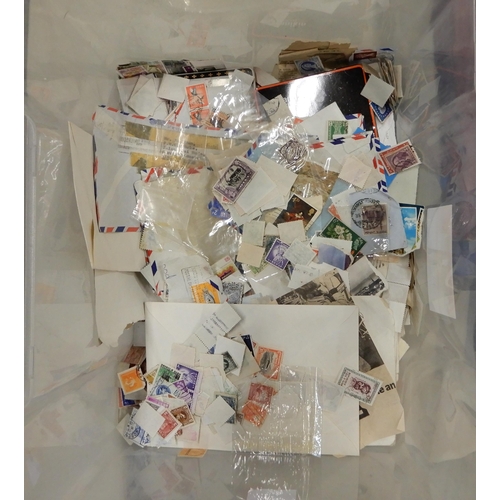 296 - A lot comprising The Improved Stamp Album SG containing a worldwide collection together with a stock... 