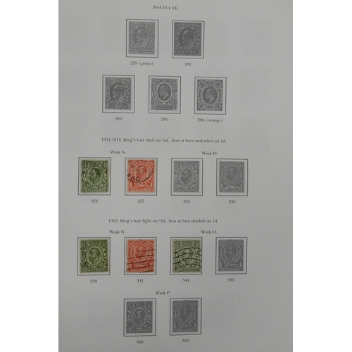 296A - A stamp collection in nine albums and various stock books to include Stanley Gibbons Great Britain P... 