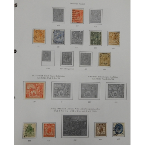 296A - A stamp collection in nine albums and various stock books to include Stanley Gibbons Great Britain P... 