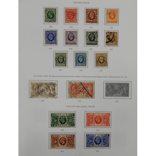 296A - A stamp collection in nine albums and various stock books to include Stanley Gibbons Great Britain P... 