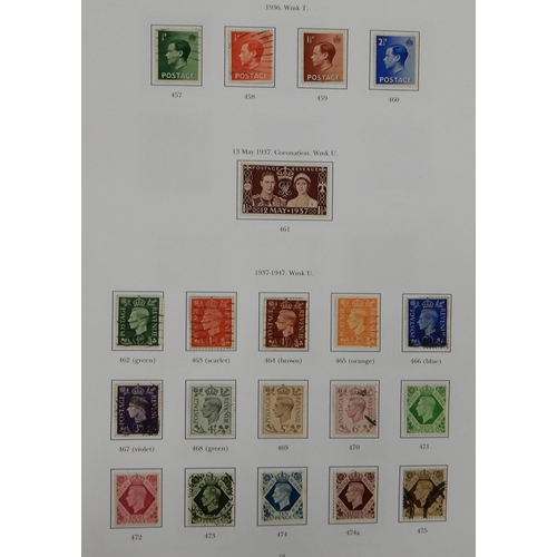 296A - A stamp collection in nine albums and various stock books to include Stanley Gibbons Great Britain P... 