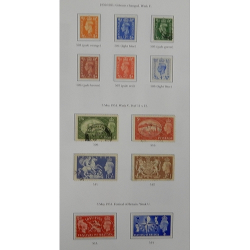 296A - A stamp collection in nine albums and various stock books to include Stanley Gibbons Great Britain P... 