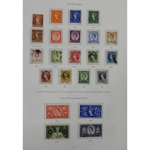 296A - A stamp collection in nine albums and various stock books to include Stanley Gibbons Great Britain P... 