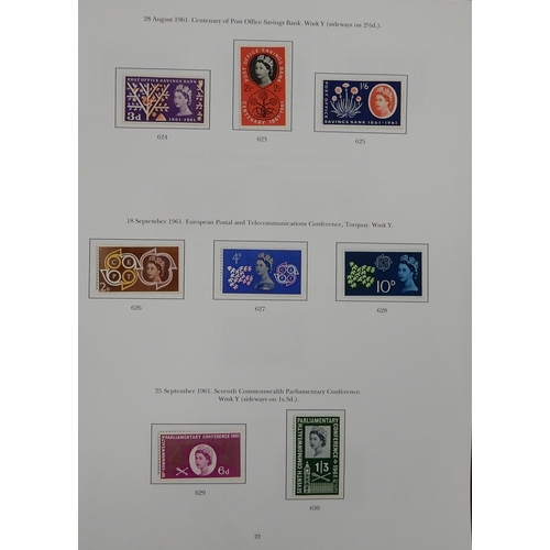 296A - A stamp collection in nine albums and various stock books to include Stanley Gibbons Great Britain P... 