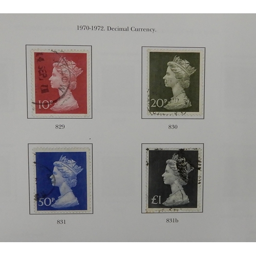 296A - A stamp collection in nine albums and various stock books to include Stanley Gibbons Great Britain P... 