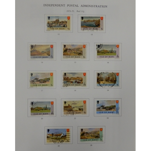 296A - A stamp collection in nine albums and various stock books to include Stanley Gibbons Great Britain P... 