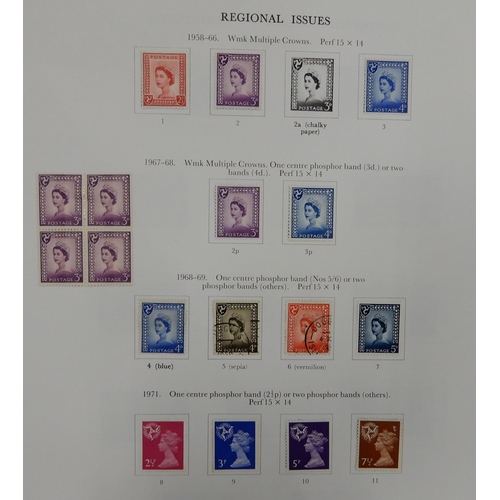 296A - A stamp collection in nine albums and various stock books to include Stanley Gibbons Great Britain P... 